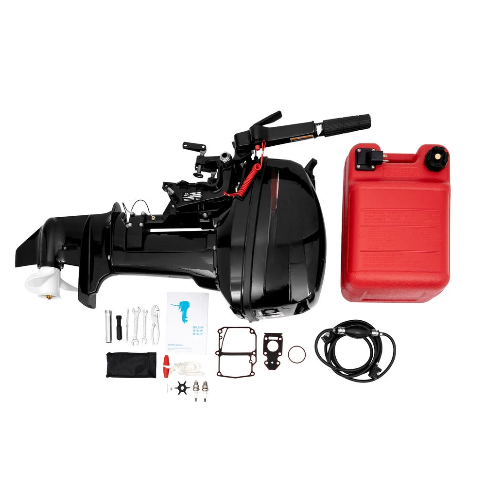 for. HANGKAI 2-Stroke 246CC 18HP Outboard Motor Boat Engine Water Cooling System