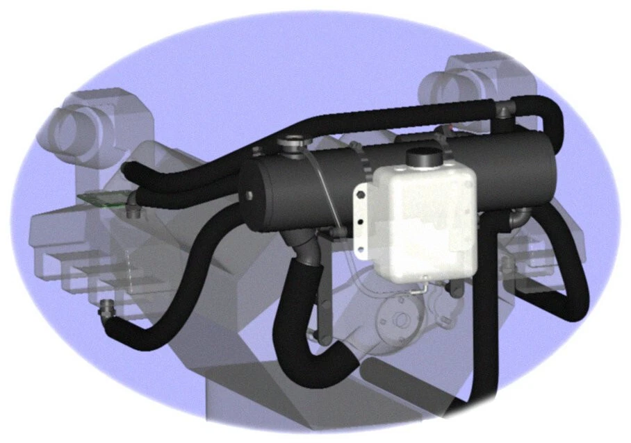 Fresh Water Cooling System for Mercruiser BBC Marine Engines. Full System.