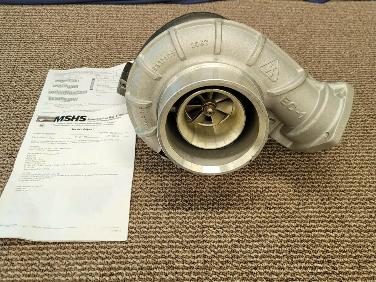 Isotta Fraschini Turbocharger Marine Diesel Engine Turbo V-1708-T2 NRP KKK k36