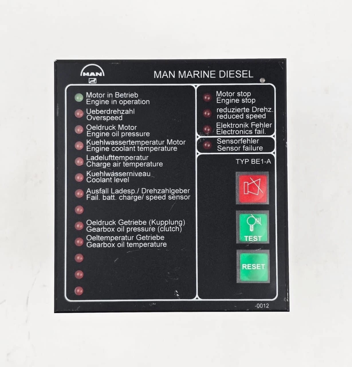 MAN Marine Diesel BE1-A Engine Controller (51.27720-6020)