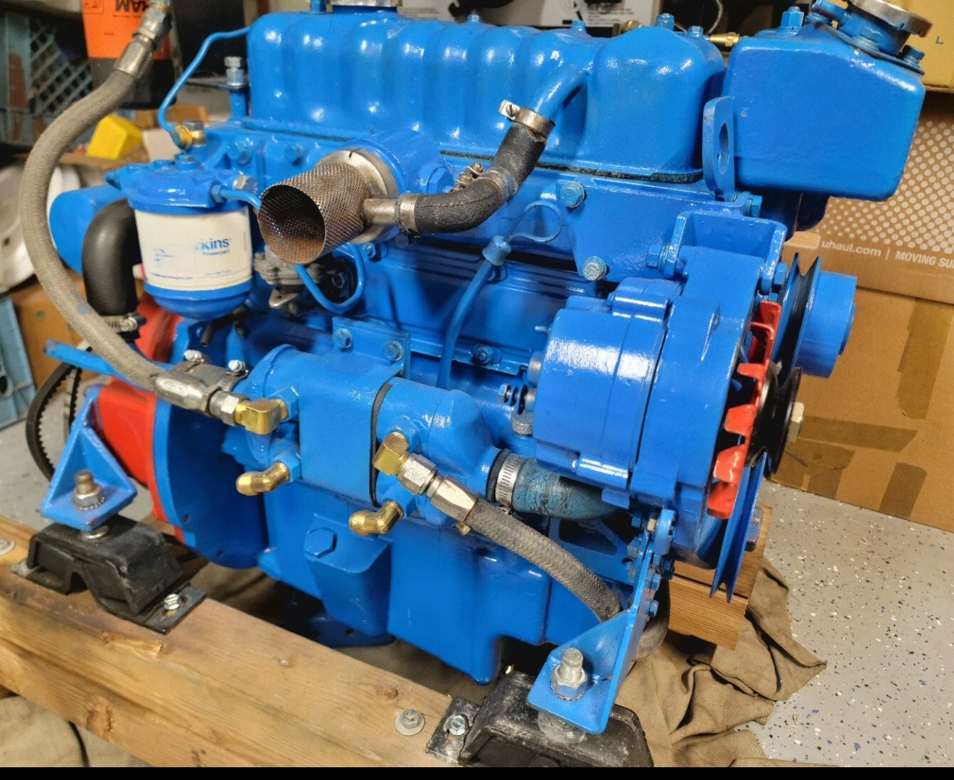 Marine Diesel Engine PERKIN 4.107 (REBUILT / NEW) Private Deal Or O.B.O