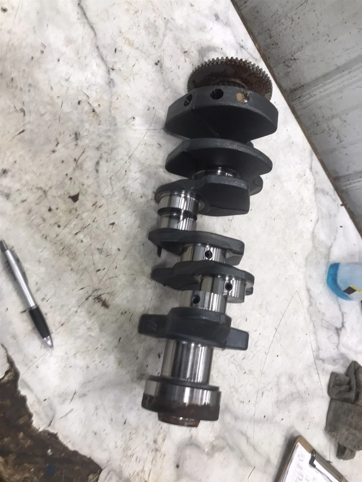 Mercury MerCruiser 4.5 L V6 200 Hp Boat Marine Engine crankshaft crank shaft