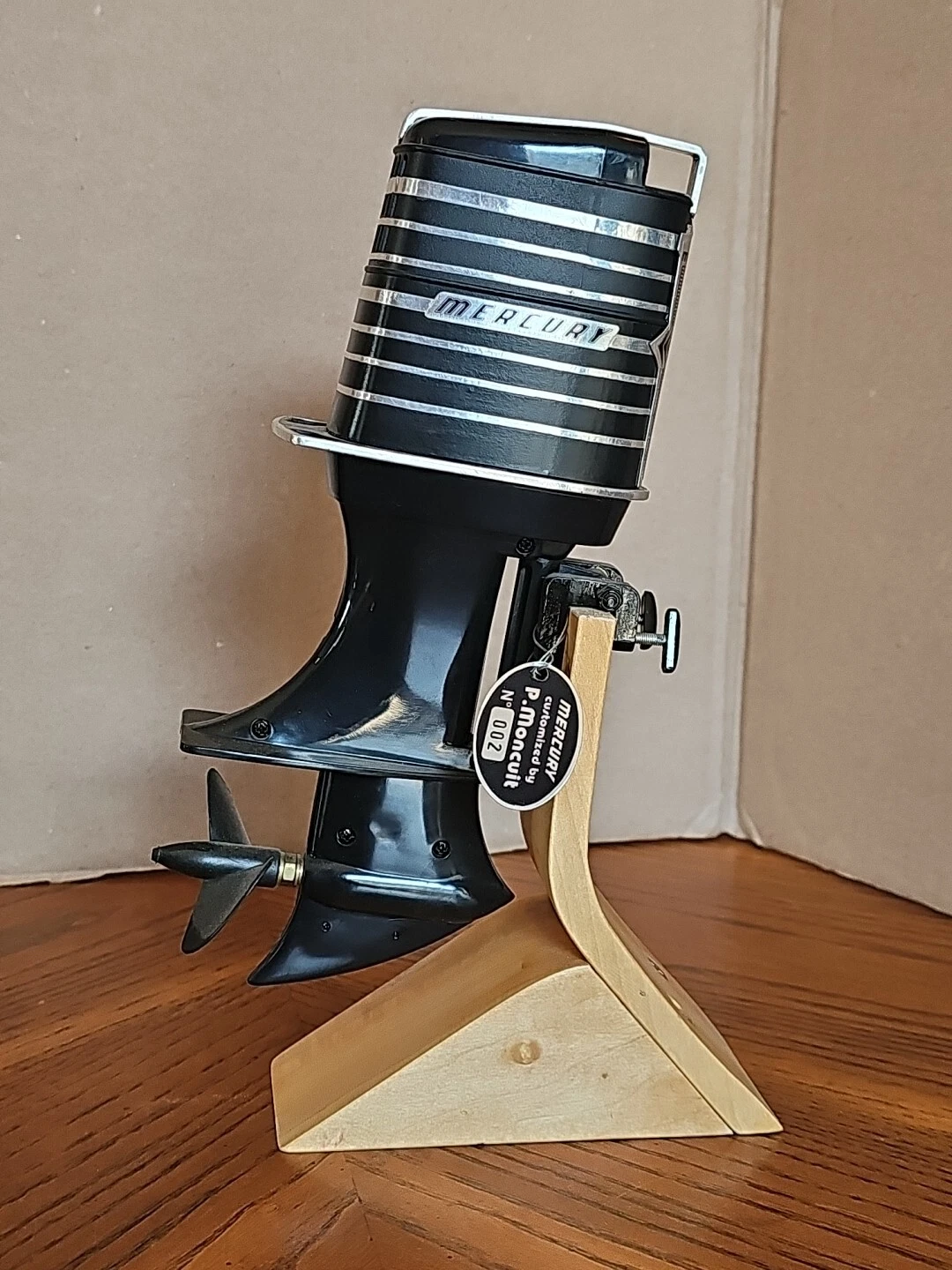 Pierre Moncuit Custom Mercury 100 Electric Outboard Motor K&O