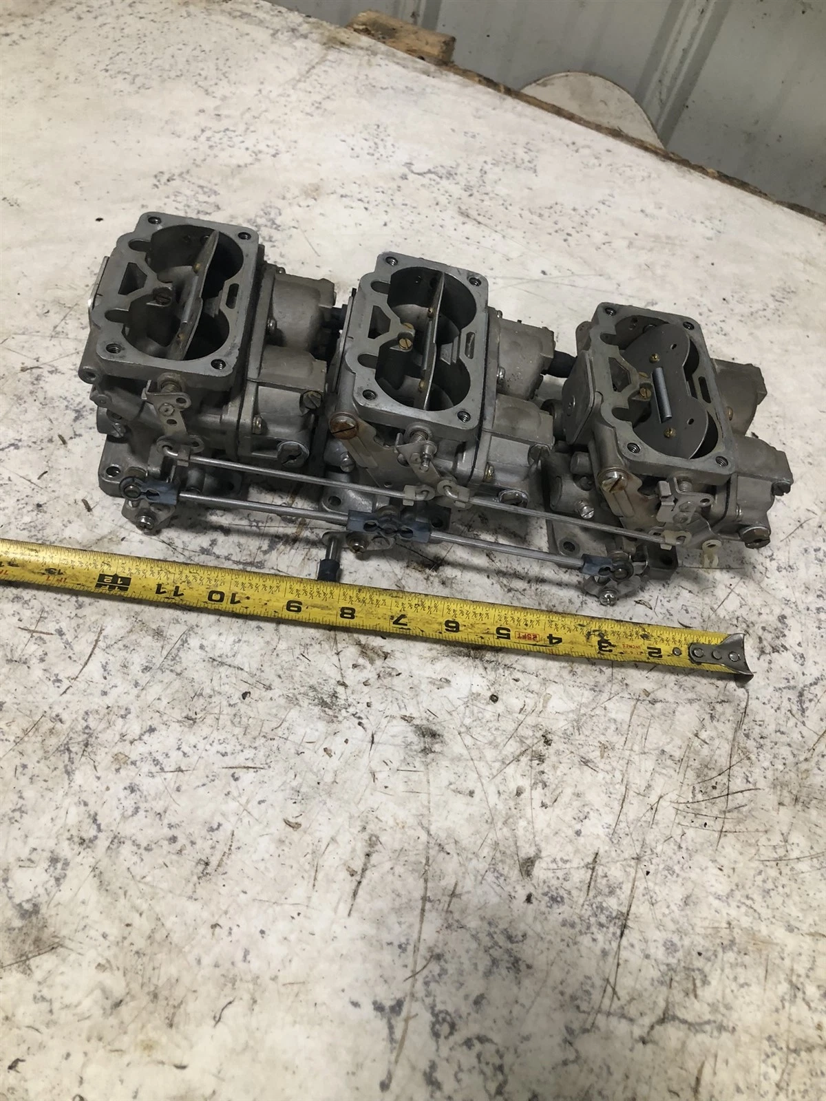 Yamaha V6 Outboard 200 Hp 2-Stroke Boat Engine carbs carburetors set rack